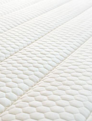 Close up shot of Alaskan King mattress cover