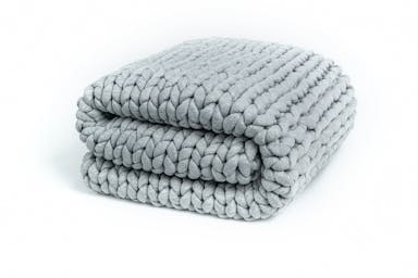 Blanket folded up - (Option:Color=Grey)